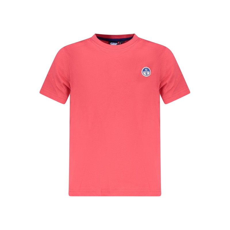 NORTH SAILS T-SHIRT MANICHE CORTE BAMBINO ROSA NORTH SAILS T-SHIRT MANICHE CORTE BAMBINO ROSA