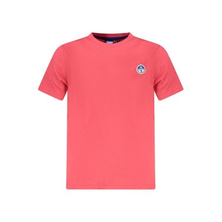 NORTH SAILS T-SHIRT MANICHE CORTE BAMBINO ROSA