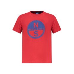 NORTH SAILS T-SHIRT MANICHE CORTE BAMBINO ROSSO