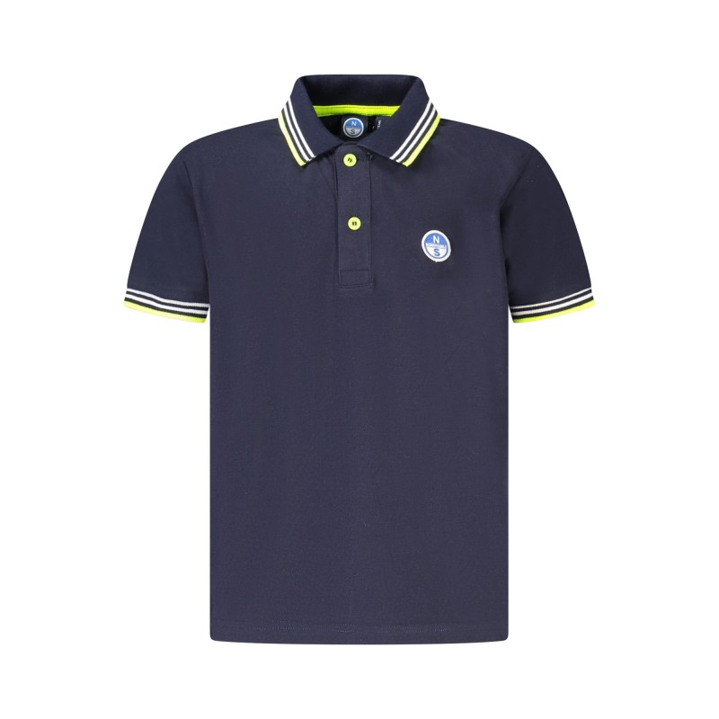 NORTH SAILS POLO MANICHE CORTE BAMBINO BLU NORTH SAILS POLO MANICHE CORTE BAMBINO BLU
