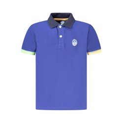 NORTH SAILS POLO MANICHE CORTE BAMBINO BLU
