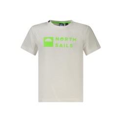NORTH SAILS T-SHIRT MANICHE CORTE BAMBINO BIANCO
