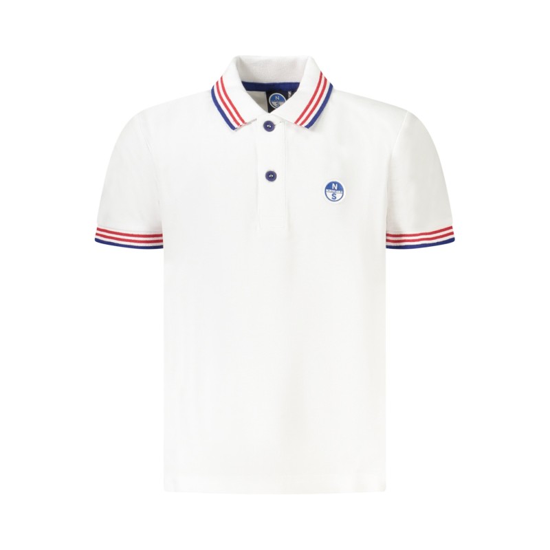 NORTH SAILS POLO MANICHE CORTE BAMBINO BIANCO NORTH SAILS POLO MANICHE CORTE BAMBINO BIANCO