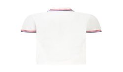 NORTH SAILS POLO MANICHE CORTE BAMBINO BIANCO