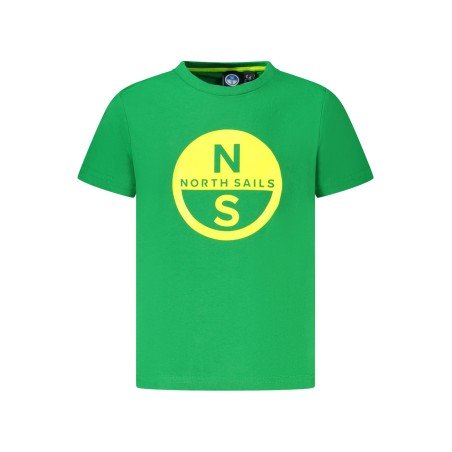NORTH SAILS T-SHIRT MANICHE CORTE BAMBINO VERDE
