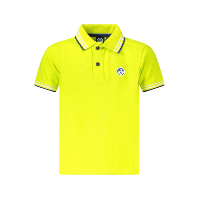 NORTH SAILS POLO MANICHE CORTE BAMBINO GIALLO NORTH SAILS POLO MANICHE CORTE BAMBINO GIALLO