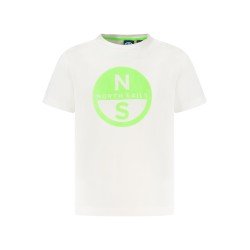 NORTH SAILS T-SHIRT MANICHE CORTE BAMBINO BIANCO