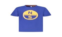 NORTH SAILS T-SHIRT MANICHE CORTE BAMBINO BLU