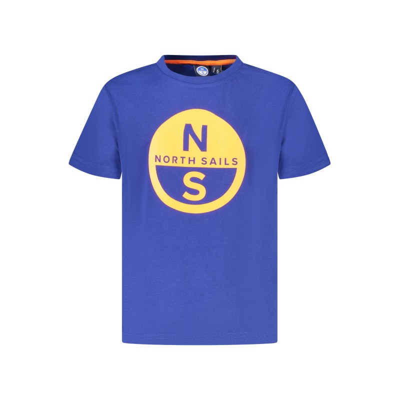 NORTH SAILS T-SHIRT MANICHE CORTE BAMBINO BLU NORTH SAILS T-SHIRT MANICHE CORTE BAMBINO BLU