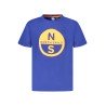 NORTH SAILS T-SHIRT MANICHE CORTE BAMBINO BLU