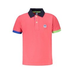 NORTH SAILS POLO MANICHE CORTE BAMBINO ROSA