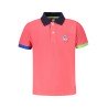 NORTH SAILS POLO MANICHE CORTE BAMBINO ROSA