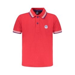 NORTH SAILS POLO MANICHE CORTE BAMBINO ROSSO