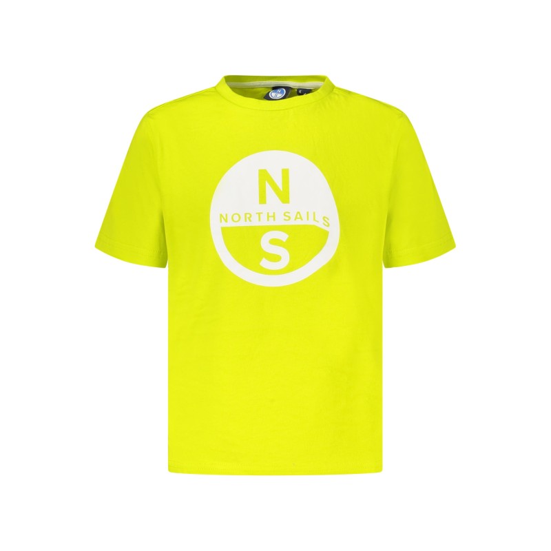 NORTH SAILS T-SHIRT MANICHE CORTE BAMBINO GIALLO NORTH SAILS T-SHIRT MANICHE CORTE BAMBINO GIALLO