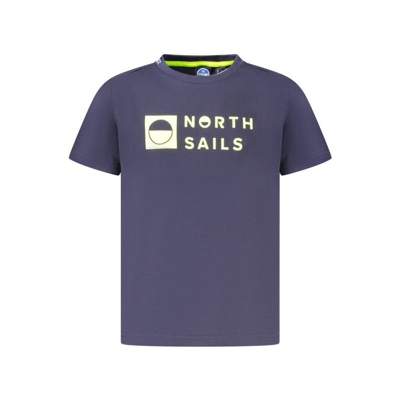 NORTH SAILS T-SHIRT MANICHE CORTE BAMBINO BLU NORTH SAILS T-SHIRT MANICHE CORTE BAMBINO BLU
