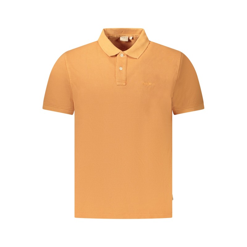PEPE JEANS POLO MANICHE CORTE UOMO ARANCIO PEPE JEANS POLO MANICHE CORTE UOMO ARANCIO