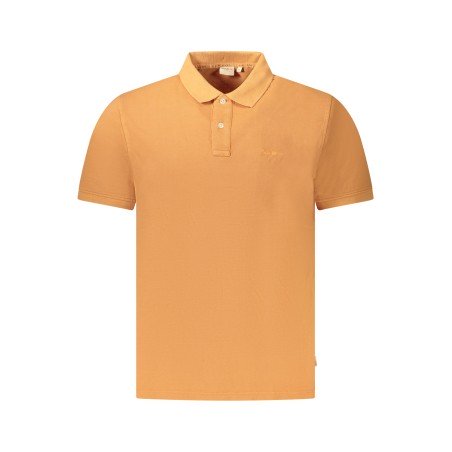 PEPE JEANS POLO MANICHE CORTE UOMO ARANCIO