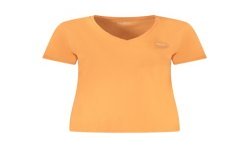 PEPE JEANS T-SHIRT MANICHE CORTE DONNA ARANCIO