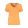 PEPE JEANS T-SHIRT MANICHE CORTE DONNA ARANCIO