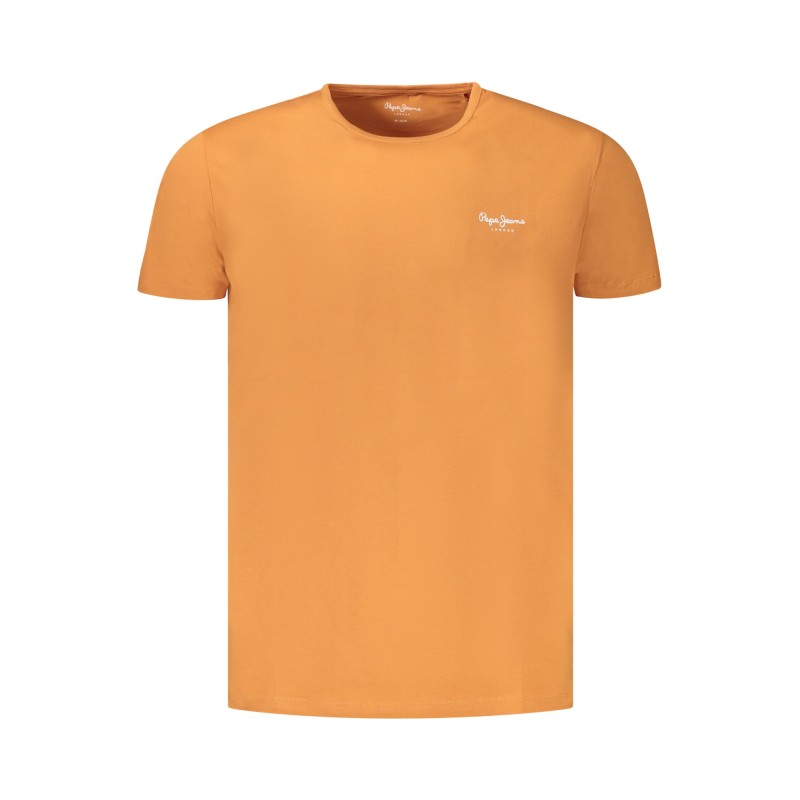 PEPE JEANS T-SHIRT MANICHE CORTE UOMO ARANCIO PEPE JEANS T-SHIRT MANICHE CORTE UOMO ARANCIO