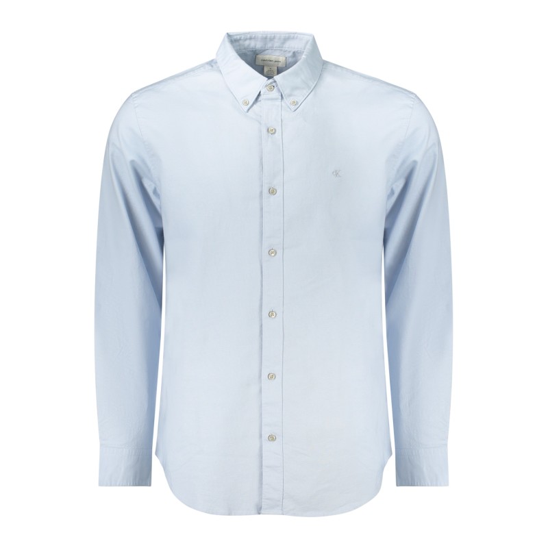 CALVIN KLEIN CAMICIA MANICHE LUNGHE UOMO AZZURRO CALVIN KLEIN CAMICIA MANICHE LUNGHE UOMO AZZURRO