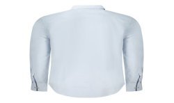 CALVIN KLEIN CAMICIA MANICHE LUNGHE UOMO AZZURRO