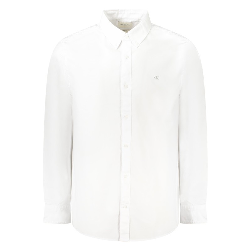 CALVIN KLEIN CAMICIA MANICHE LUNGHE UOMO BIANCO CALVIN KLEIN CAMICIA MANICHE LUNGHE UOMO BIANCO