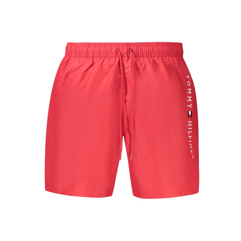 TOMMY HILFIGER COSTUME PARTE SOTTO UOMO ROSSO TOMMY HILFIGER COSTUME PARTE SOTTO UOMO ROSSO