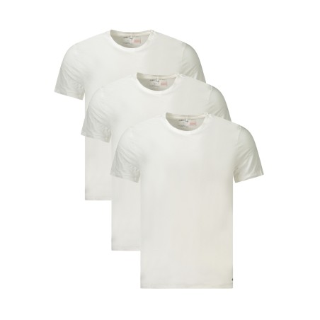 CALVIN KLEIN T-SHIRT MANICHE CORTE UOMO BIANCO