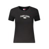 TOMMY HILFIGER T-SHIRT MANICHE CORTE DONNA NERO