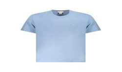 CALVIN KLEIN T-SHIRT MANICHE CORTE UOMO AZZURRO