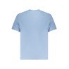 CALVIN KLEIN T-SHIRT MANICHE CORTE UOMO AZZURRO
