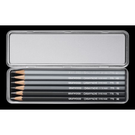 Graphite Line, assort. 6 crayons Grafwood