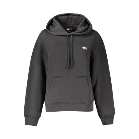 TOMMY HILFIGER FELPA SENZA ZIP DONNA NERO