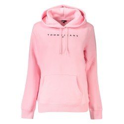 TOMMY HILFIGER FELPA SENZA ZIP DONNA ROSA