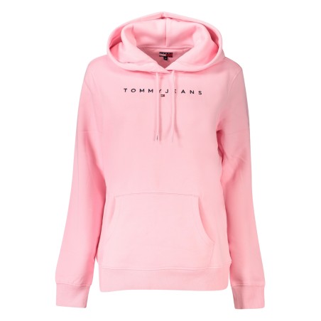 TOMMY HILFIGER FELPA SENZA ZIP DONNA ROSA