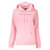 TOMMY HILFIGER FELPA SENZA ZIP DONNA ROSA