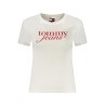 TOMMY HILFIGER T-SHIRT MANICHE CORTE DONNA BIANCO