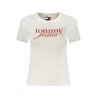 TOMMY HILFIGER T-SHIRT MANICHE CORTE DONNA BIANCO