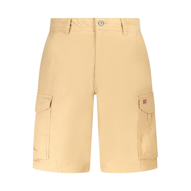 NAPAPIJRI PANTALONE BERMUDA UOMO BEIGE NAPAPIJRI PANTALONE BERMUDA UOMO BEIGE