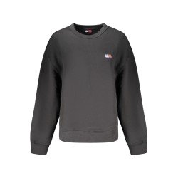 TOMMY HILFIGER FELPA SENZA ZIP DONNA NERO