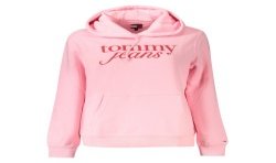 TOMMY HILFIGER FELPA SENZA ZIP DONNA ROSA