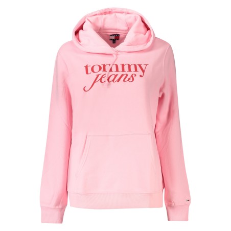 TOMMY HILFIGER FELPA SENZA ZIP DONNA ROSA