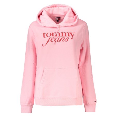 TOMMY HILFIGER FELPA SENZA ZIP DONNA ROSA