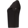 TOMMY HILFIGER T-SHIRT MANICHE CORTE DONNA NERO