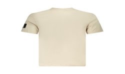 CALVIN KLEIN T-SHIRT MANICHE CORTE UOMO BEIGE