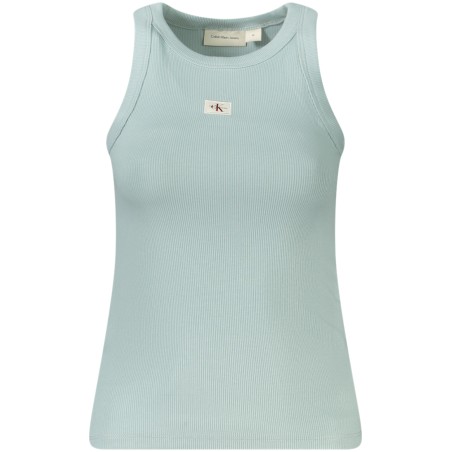 CALVIN KLEIN CANOTTA DONNA AZZURRO