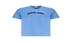 CALVIN KLEIN T-SHIRT MANICHE CORTE UOMO AZZURRO