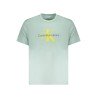 CALVIN KLEIN T-SHIRT MANICHE CORTE UOMO VERDE