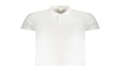 CALVIN KLEIN POLO MANICHE CORTE UOMO BIANCO